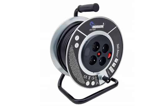 Prelungitor pe tambur, 25 m, Ondragon OD1400