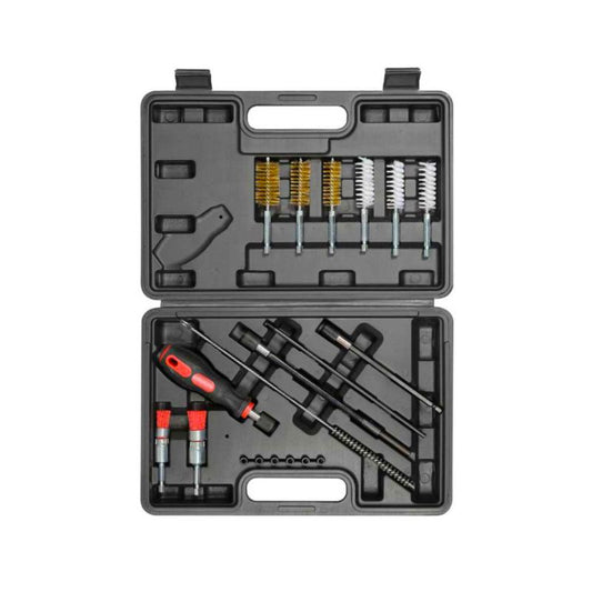 Set perii curatare scaune injectoare, 19 elemente, Kraft&Dele KD10049