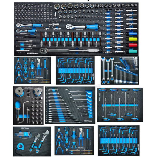 Dulap pentru scule, 501 elemente, Kraft&Dele KD1062