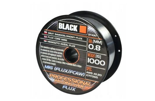 Sarma de sudura autoecranata, Flux, 0.8 mm, 1 kg, Black 37430