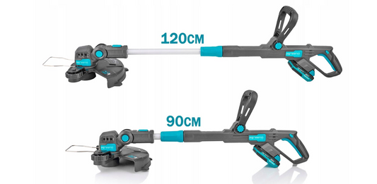 Trimmer telescopic cu acumulator, 20 V, 300 mm, 2 Ah, Agreeno AG220