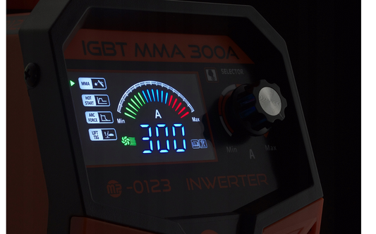 Aparat de sudura tip invertor MMA TIG IGBT, 300 A, Majster Polska MP0123