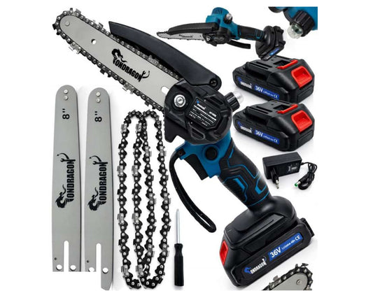 Fierastrau electric cu lant cu acumulator, 8", 36 V, Ondragon OD9167