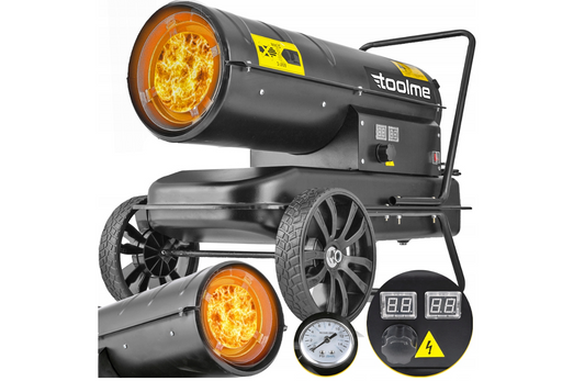 Tun de caldura diesel cu termostat, 9 kW, Toolme TM188