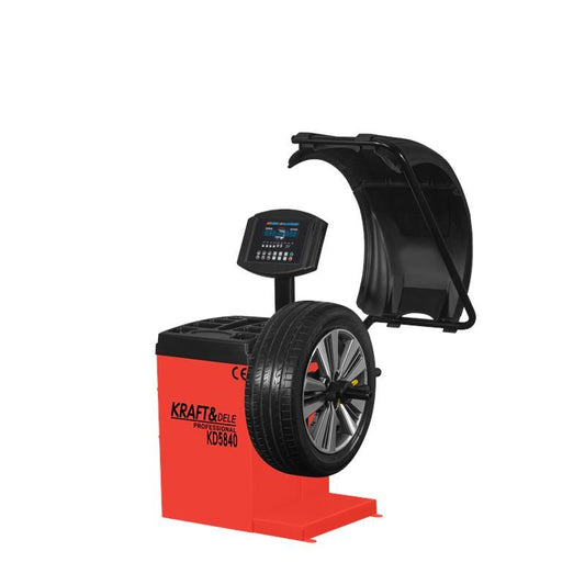 Aparat automat pentru echilibrat roti cu laser, 230 V, Kraft&Dele KD5840
