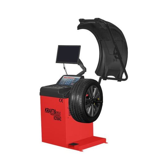 Aparat automat pentru echilibrare roti cu laser, 230 V, Kraft&Dele KD5842