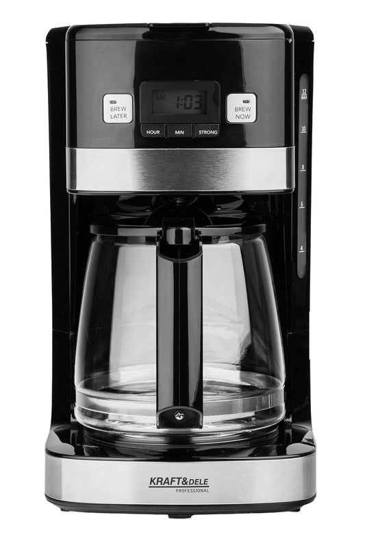 Aparat de cafea cu filtru, 1800 ml, Kraft&Dele KD4286