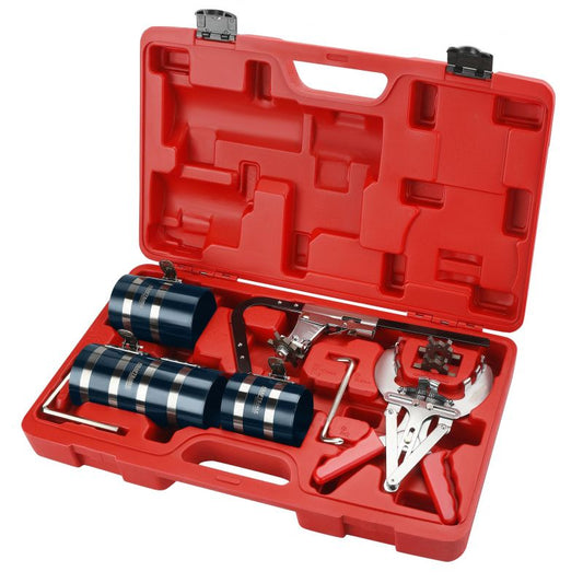Trusa pentru montat segmenti pe piston, cleste de strangere, 75 / 100 / 150 mm, Kraft&Dele KD11776