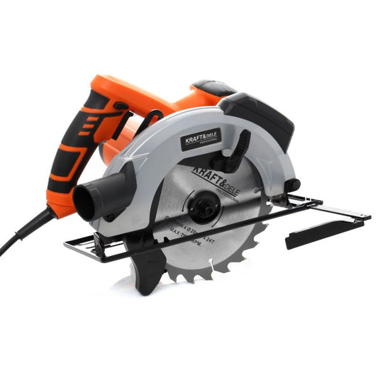 Fierastrau circular portabil cu laser, 1850 W, Kraft&Dele KD1523