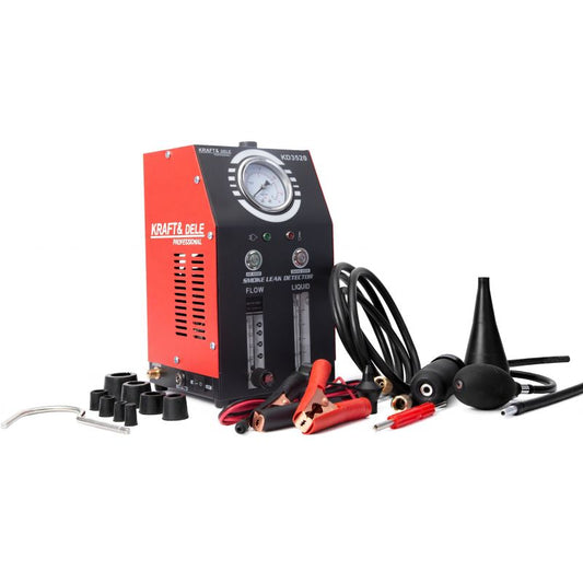 Detector de scurgeri cu fum, 12 V, 9 l / min, 30 ml, Kraft&Dele KD3520