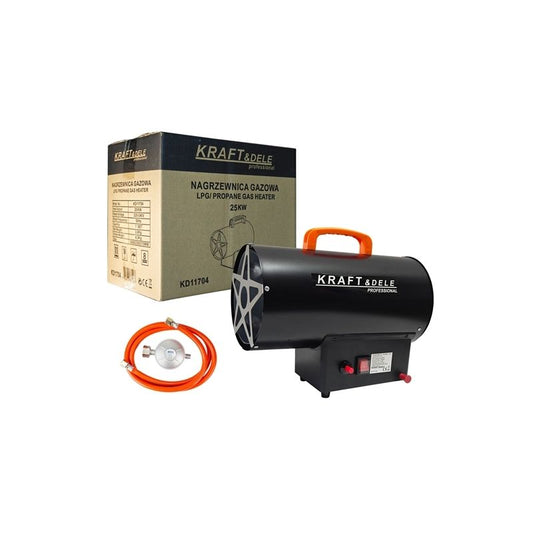Incalzitor industrial pe gaz, 25 kW, Kraft&Dele KD11704
