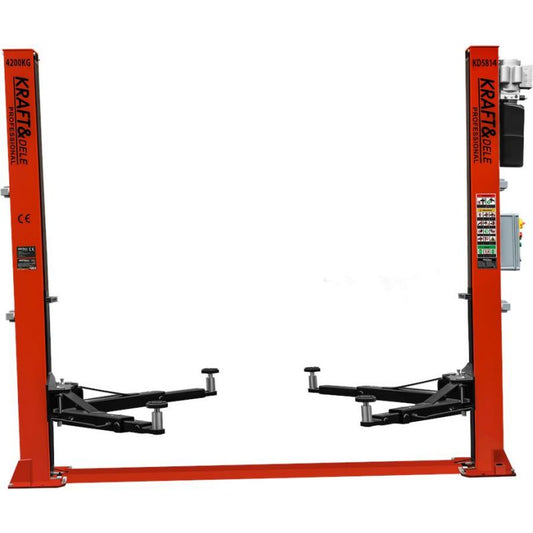Elevator auto hidraulic pe 2 coloane, 400 V, 4.2 T, Kraft&Dele KD5814