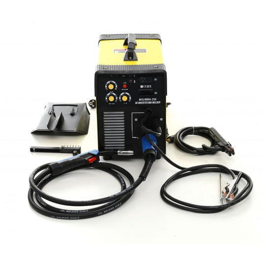 Aparat de sudura tip invertor MIG MAG MMA, 250 A, Kraft&Dele KD1836