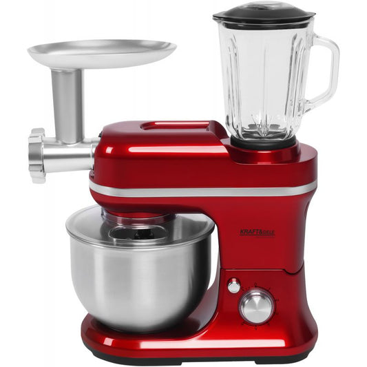Robot de bucatarie planetar multifunctional, 3000 W, 5 l, Kraft&Dele KD4228