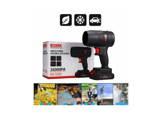 Suflanta electrica cu acumulator, 24 V, 1000 W, Boxer BX3285