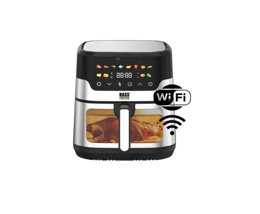 Friteuza cu aer cald, conectivitate Wi-Fi, 9 l, 1700 W,  Bass Polska 10885