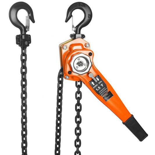 Troliu cu lant cu clichet, 1.5 T, 3 m, Kraft&Dele KD3500