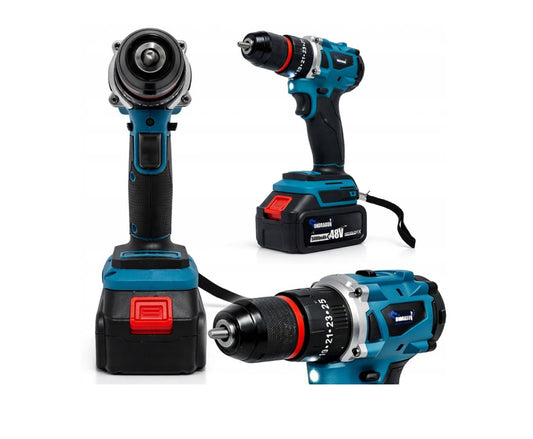 Set scule cu acumulator 4 in 1, 5 Ah, 48 V, Ondragon OD9128