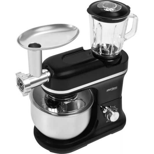 Robot planetar multifunctional pentru framantare si mixare, 3000 W, 5 l, Kraft&Dele KD4227