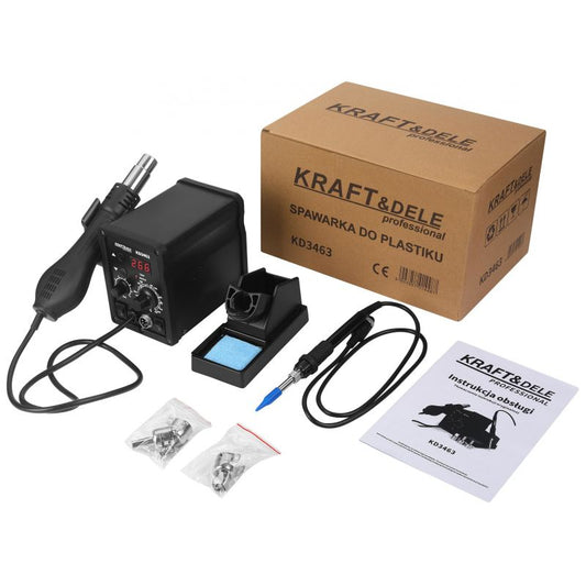 Statie de lipit plastic, 148 × 99 × 140 mm, Kraft&Dele KD3463