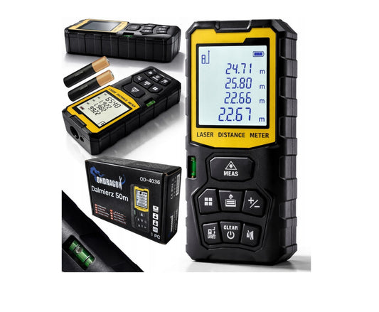 Telemetru laser digital, 50 m, Ondragon OD4036