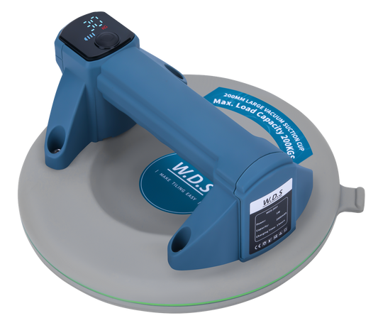 Ventuza electrica cu acumulator WDS, 200 mm, capacitate maxima 200 kg, cablu USB-C, 5 W, Kraft&Dele WDS2691
