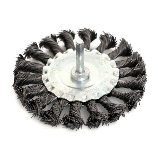 Perie disc cu tija, 100 mm, Kraft&Dele KD10988