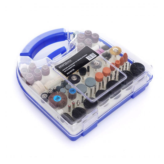 Set accesorii pentru mini polizor drept, 300 bucati, Kraft&Dele KD10755