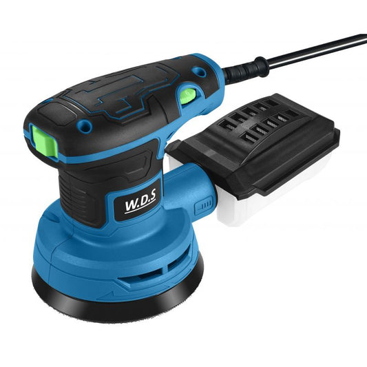Slefuitor electric orbital cu hartie abraziva WDS, 125 mm, sistem de aspirare si filtru, 1300 W, Kraft&Dele WDS2502