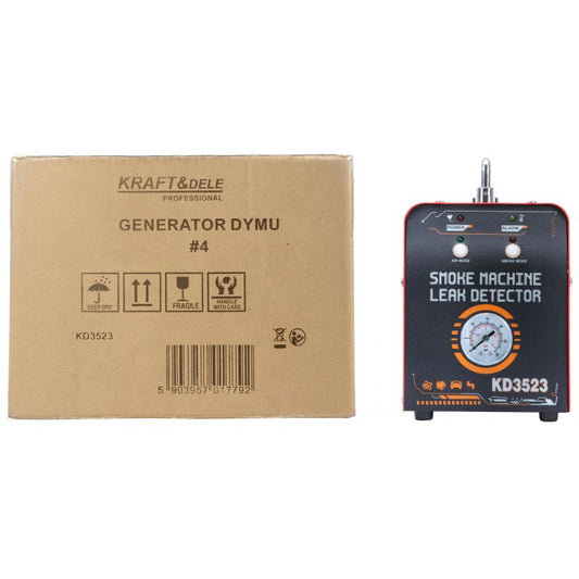 Detector scurgere cu fum, 12 V, 20 l / min, 30 ml, Kraft&Dele KD3523