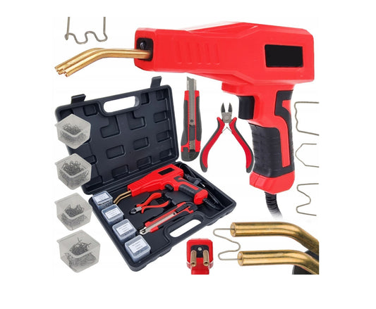 Aparat de lipit plastic cu accesorii, temperatura maxima 750°C, Ondragon 11861