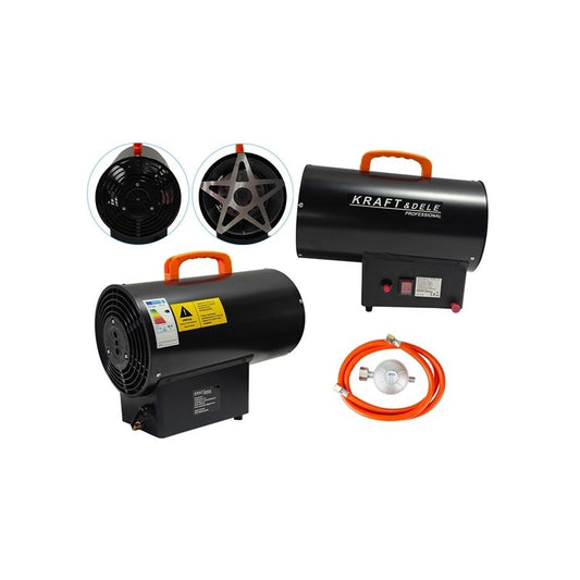 Incalzitor industrial pe gaz, 25 kW, Kraft&Dele KD11704
