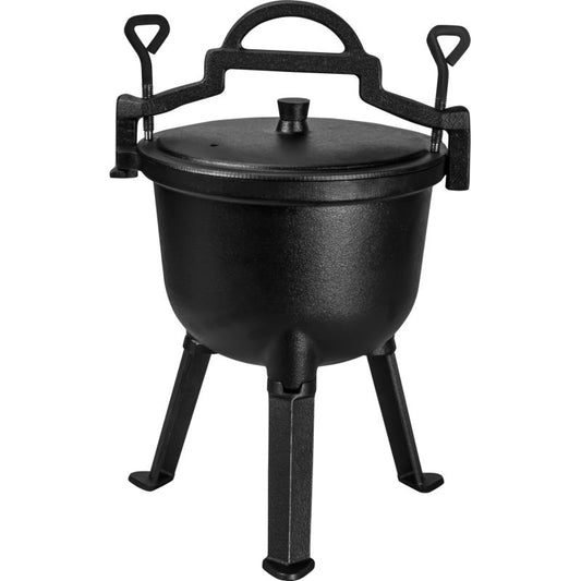 Cazan de vanatoare din fonta, 4 l, Kraft&Dele KD4185