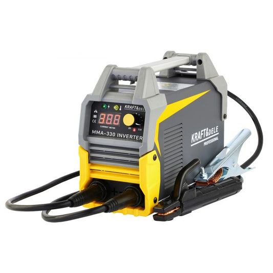 Aparat de sudura tip invertor MMA IGBT LCD, 330 A, Kraft&Dele KD1826