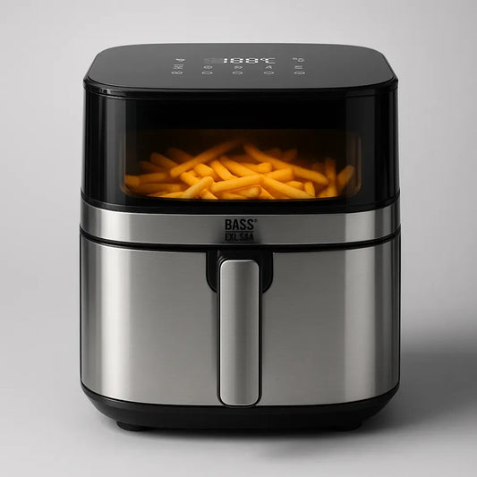 Friteuza cu aer cald cu panou de control tactil, 6.5 l, 2000 W, Bass Polska BH10888