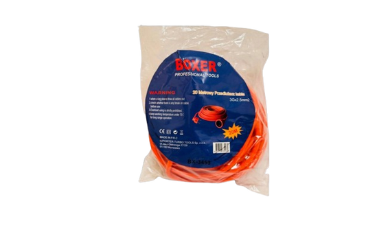 Prelungitor de gradina, 20 m 3x2,5 mm, Boxer BX3453