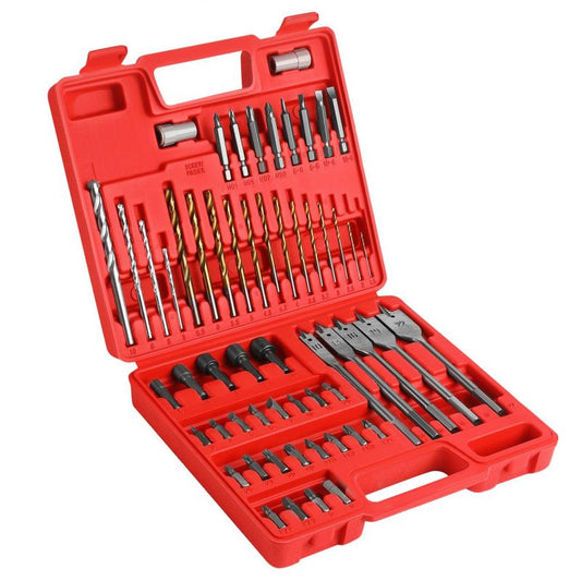 Set burghie, biti si adaptoare surubelnita, 57 piese, Kraft&Dele KD11272