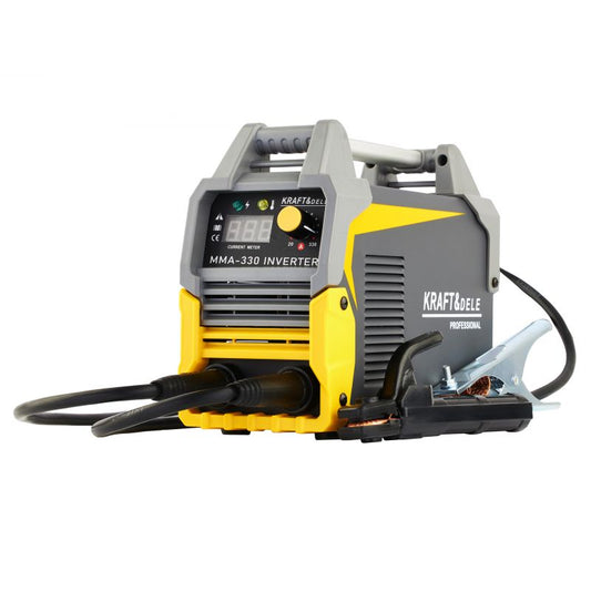 Aparat de sudura tip invertor MMA IGBT LCD, 330 A, Kraft&Dele KD1826