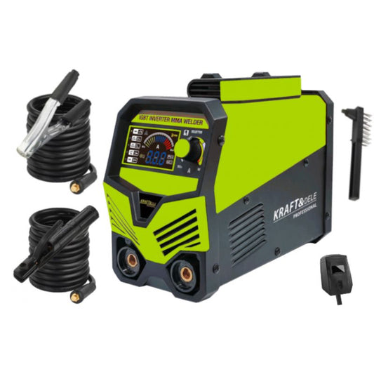 Aparat de sudura tip invertor MMA IGBT TIG LIFT, afisaj LCD, 300 A, Kraft&Dele KD1879