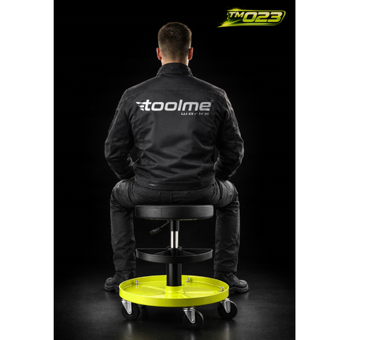 Scaun pentru atelier auto, capacitate maxima 136 kg, Toolme TM023