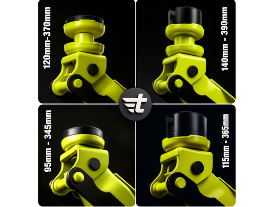 Cric hidraulic tip broasca, 2.5 T, Toolme TM006