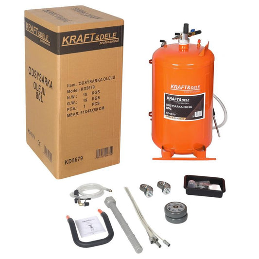 Pompa transfer ulei, 80 l, Kraft&Dele KD5679