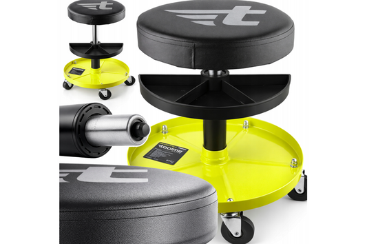 Scaun pentru atelier auto, capacitate maxima 136 kg, Toolme TM023