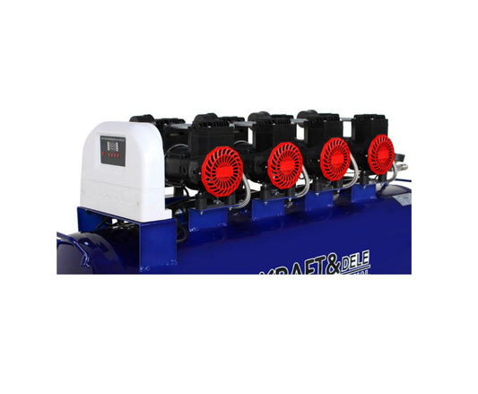 Compresor de aer cu 4 pistoane, 7 kW, 120 l, Kraft&Dele KD4095