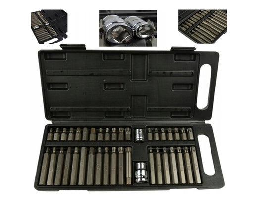 Set tubulare si biti TORX, 40 bucati, Ondragon OD5049