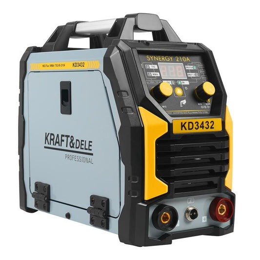 Aparat de sudura tip invertor, MIG Flux MMA TigLift, 210 A, Kraft&Dele KD3432
