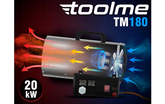 Incalzitor industrial pe gaz, 20 kW, Toolme TM180