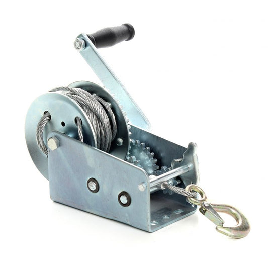 Troliu manual cu franghie, capacitate de tractare 450 kg, Kraft&Dele KD1120