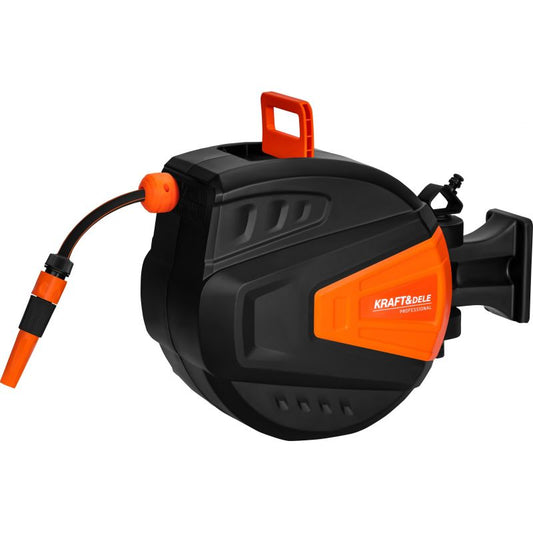 Furtun de gradina retractabil, 20 m + 2 m, 1 / 2", Kraft&Dele KD2152