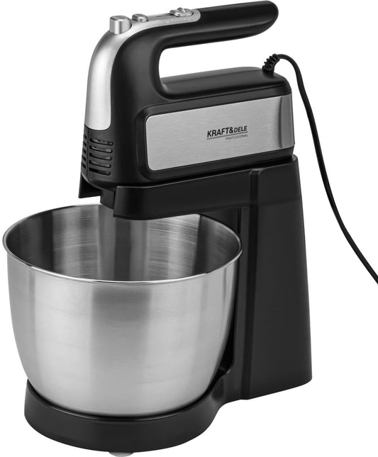 Mixer de mana cu bol, 1000 W, Kraft&Dele KD4141